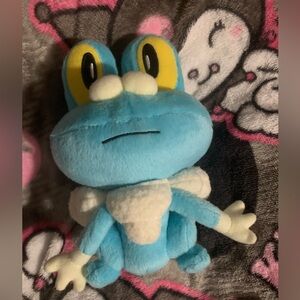 Froakie Pokémon plush toy🐸🫧